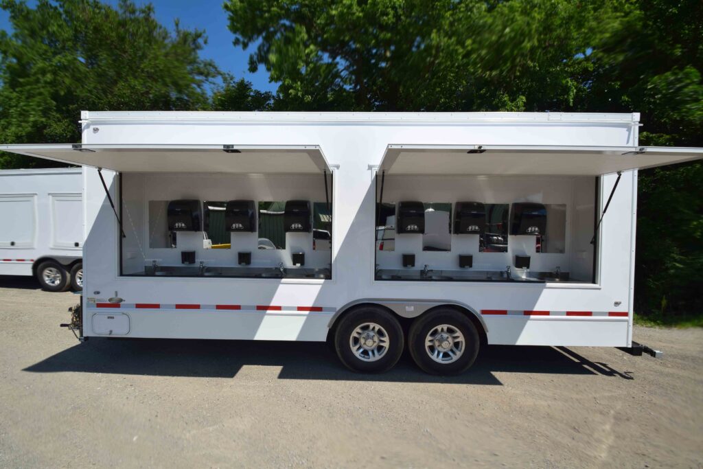 16 STATION HAND WASHING TRAILER