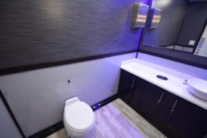 Contact us at Rich Trailers about the two station restroom trailer