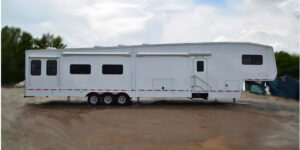 mobile office trailer exterior