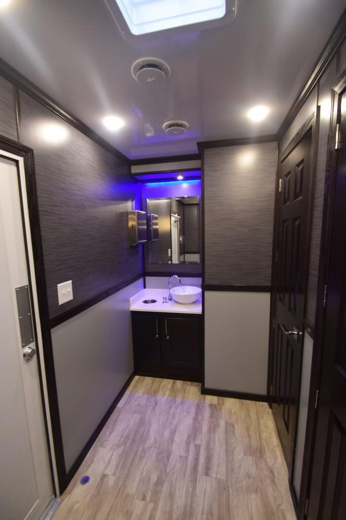 Restroom Trailer Decor - Rich Specialty Trailers